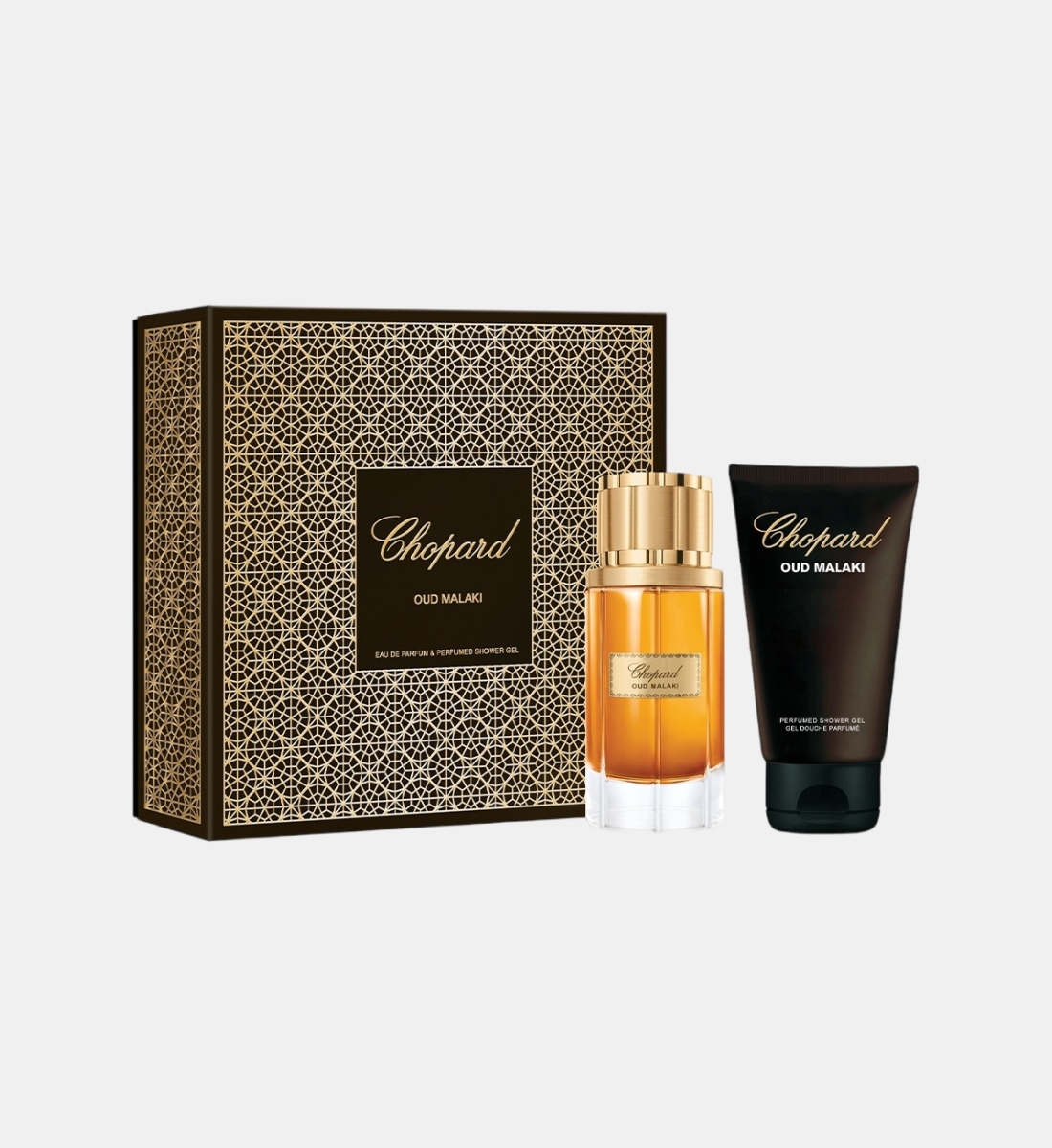 Chopard Oud Malaki Edp Shower Gel Gift Set Niche Fragrance